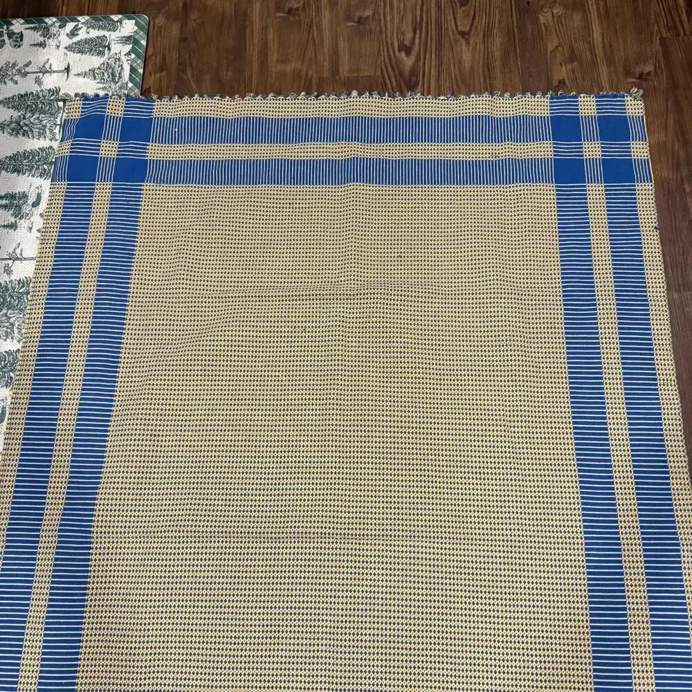 Vintage Reversible Colorful Turkish‎ Handmade Kilim Thin Area Rug Size 73x50